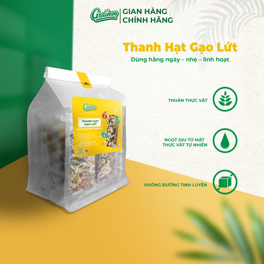 Thanh hạt gạo lứt